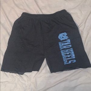 Unc sweat shorts